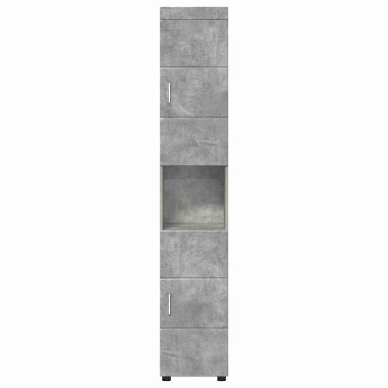 Linen Cabinet, Concrete Grey