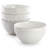  Earlhart 12 Piece Stoneware Dinnerware Set in White