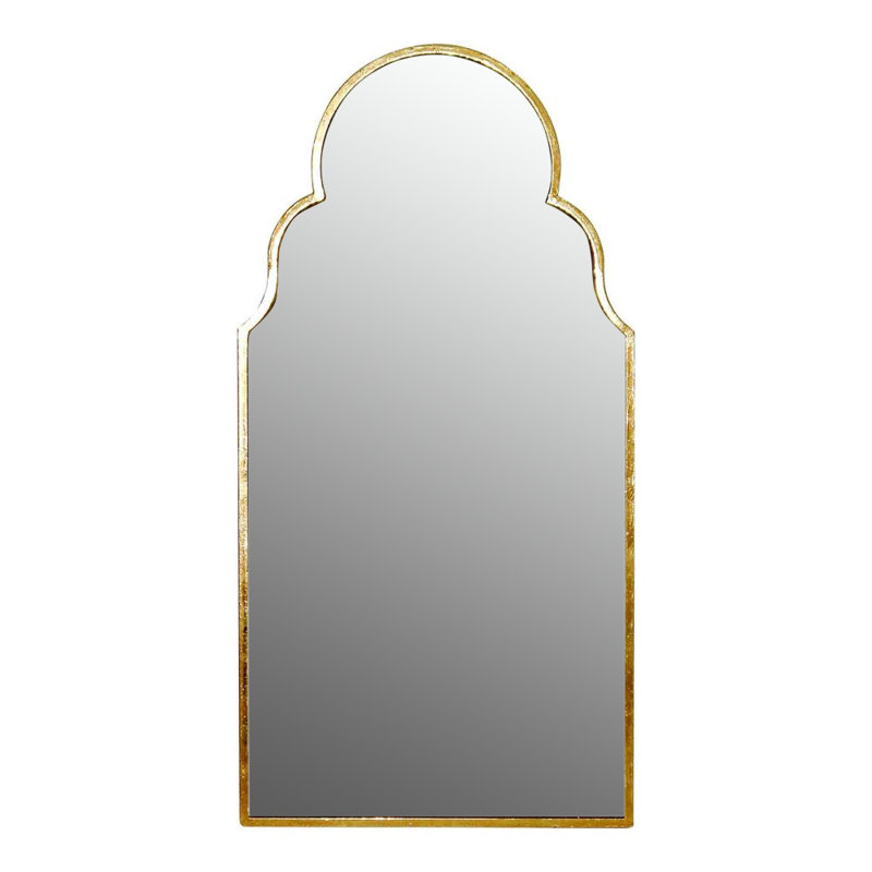 Miroir plat en métal, 42 po x 24 po