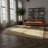 Woven Carpet With Wavy Patterns In Off Yellow Shades-1786860447