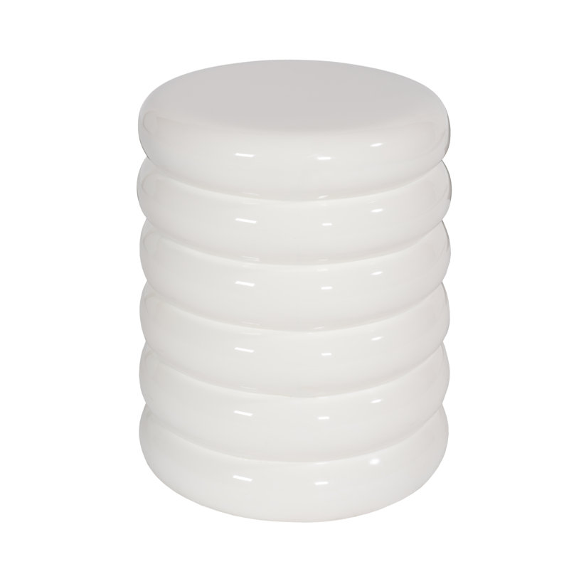 Ribbed Accent Stool