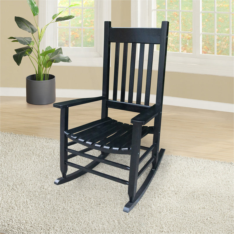 wooden porch rocker chair