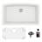 Karran Quartz 32'' X 19-1/2'' Single Bowl Undermount Kitchen Sink Kit-50597870