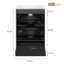 Meuble-lavabo de 20 po avec lavabo en céramique, porte à fermeture en douceur, tablette ajustable en forme de U, tiroir de compartiment et support de porte, style moderne, conception peu encombrante-121708443