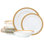 Service de table 12 pièces, service pour 4 Noritake Crestwood