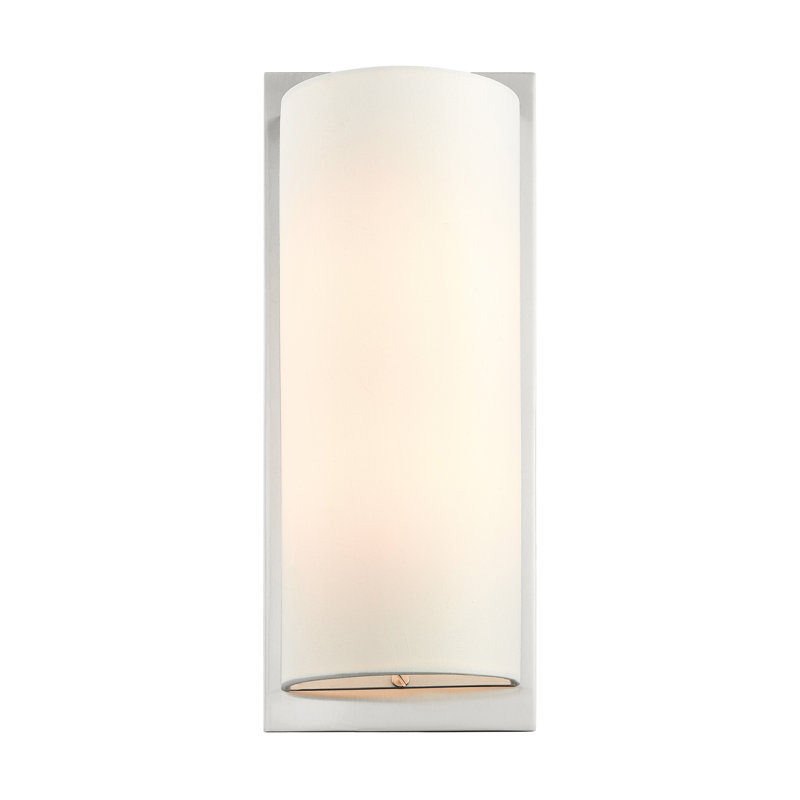 Flaire Flush Mounted Sconce, Brushed Nickel