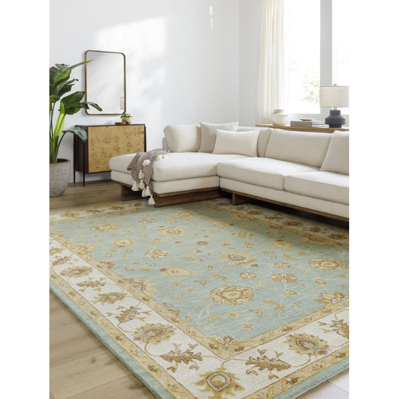 Southshore Wool Oriental Indoor Rug, Rectangle 9' x 13'