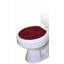 Adhésif décoratif pour siège de toilette Classic Bordeaux - couvercles de toilette élégants-4319919