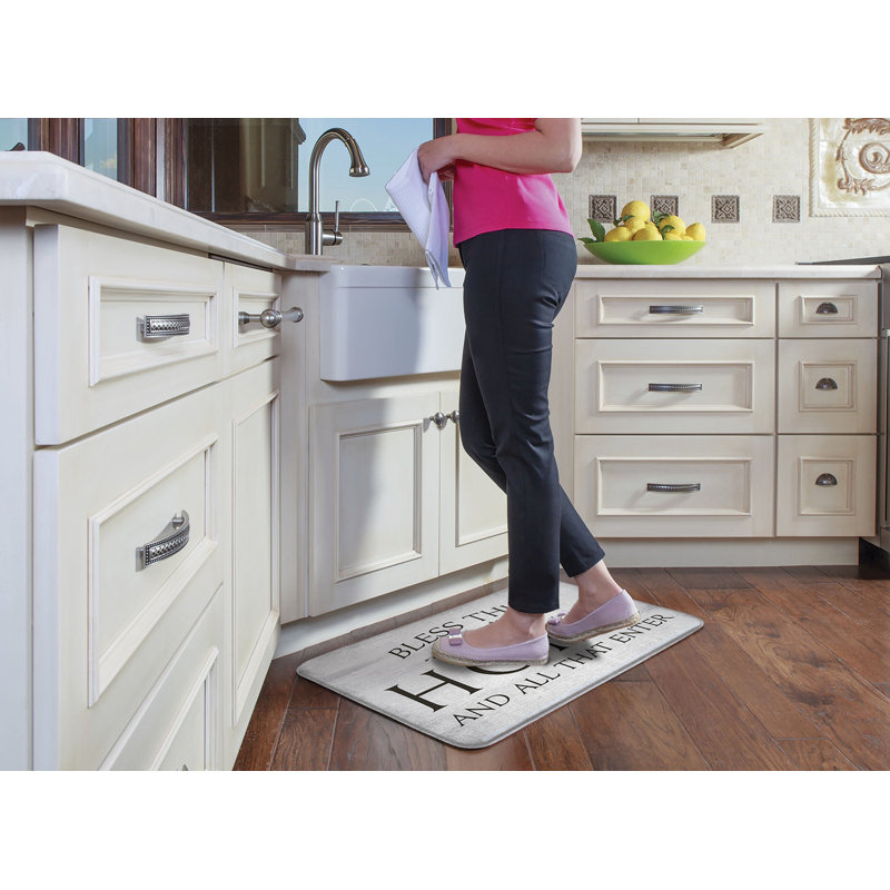 Tapis anti-fatigue bless this home Cline
