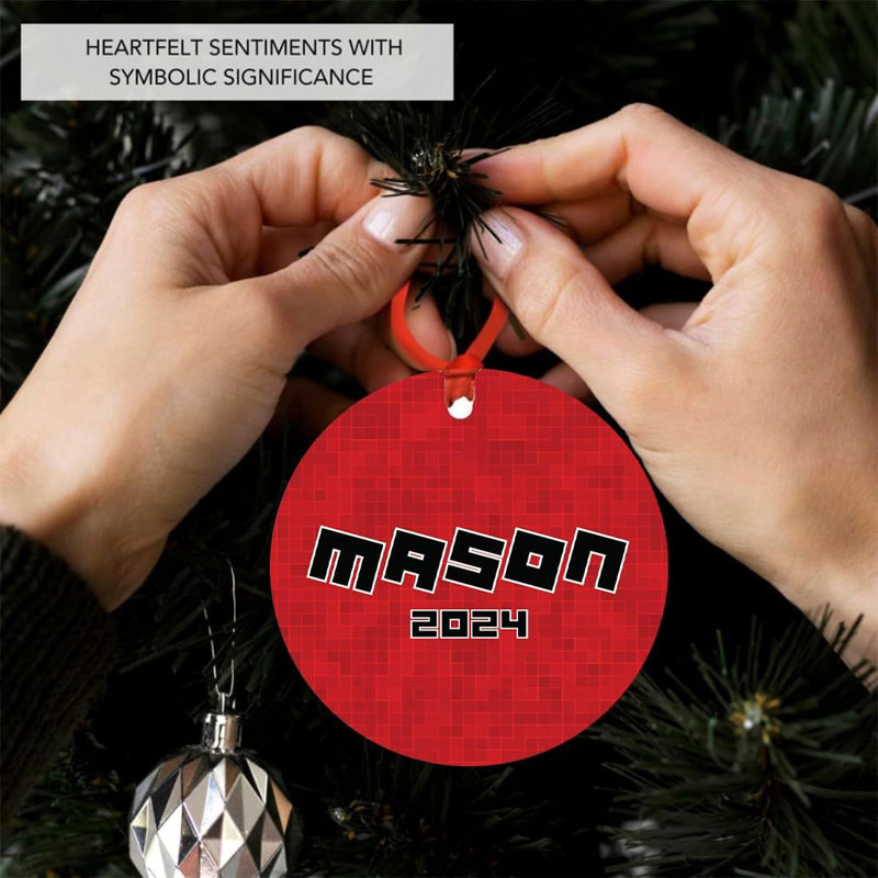 Arbre de Noël personnalisé pour enfants, Oui