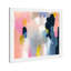Abstrait «Happy pensé» - impression sur toile tendue-745034604-740098024