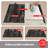 Non-Slip & Absorbent Doormat, Washable Floor Mat for Indoor Entryway, Traps Dirt and Mud from Shoes & Paws-2097667619-2097667620
