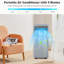 Climatiseur portatif 8 000 BTU avec télécommande