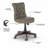 Katia 2 Piece Writing Desk Office Set with Chair-1028084292