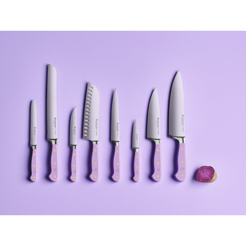 WÜSTHOF Classic Purple Yam 3-Piece Chef's Knife Set