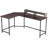 L-Shape Corner Writing Desk with with Monitor Stand-571814838