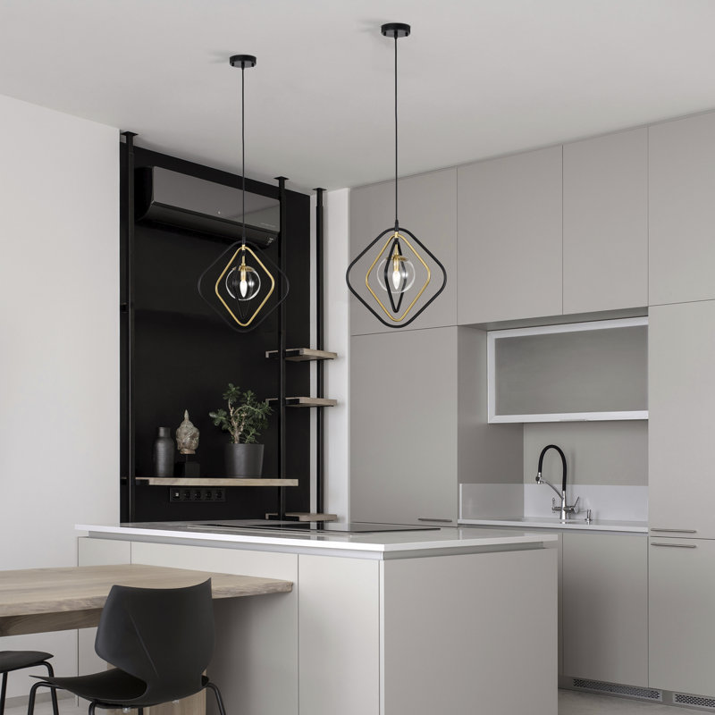 Enjie 1 - Light Matte Black Pendant