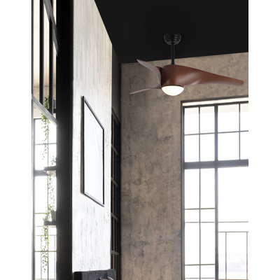 132 cm Ceiling Fan with LED Lights and with Light Kit