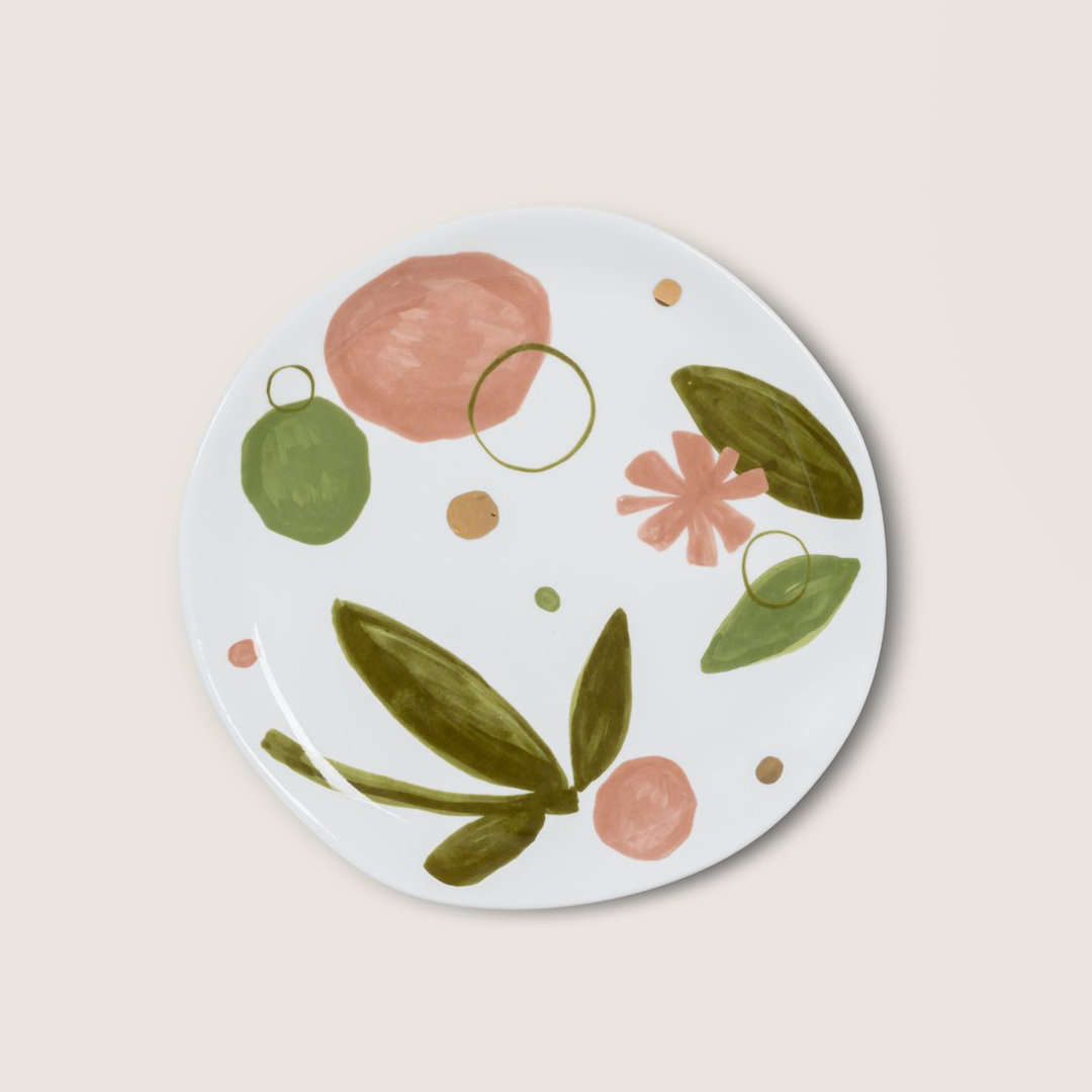 Caidynce Stoneware Decorative Plate 1 Rosdorf Park