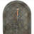 Lutterworth Weather-Resistant Polystone Solar Wall Water Fountain with Battery Backup - Florentine Stone-724336757