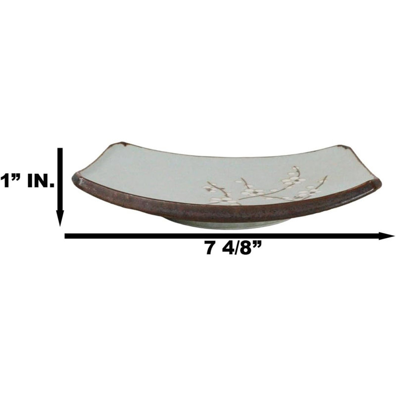 Breeanne 7.5'' Porcelain Appetizer Plate