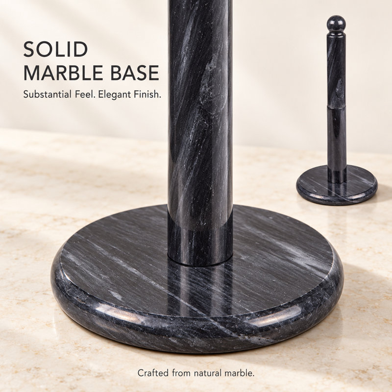 Porte-essuie-tout autoportant Marble Stone
