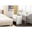 Banc de salon moderne, coussin rembourré de mousse, banc à chaussures en tissu sans rangement, éponge