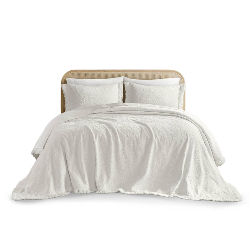 Oversized King Bedding Sets Polyester Floral Farmhouse Style For Home