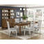 Ensemble de 2 chaises d'appoint Farmhouse