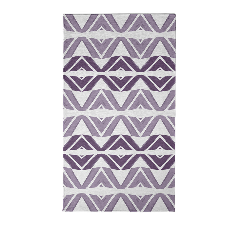 Safari Chenille Chevron Indoor Rug, Rectangle 4' x 6'