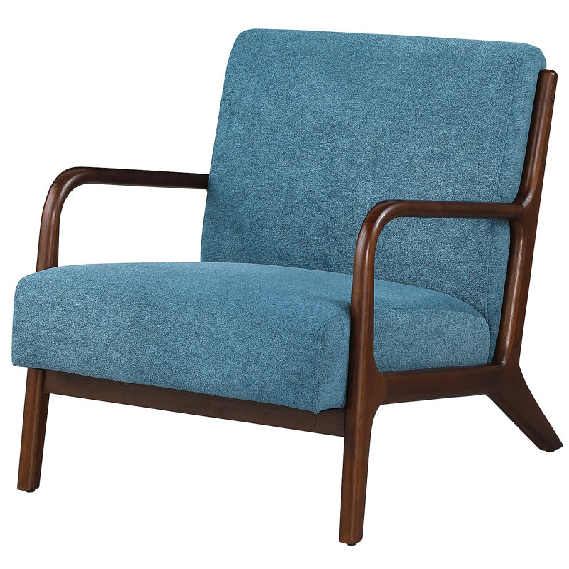 Fauteuil d'appoint Robie, Bleu paon