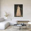 Jeune femme en 1866, portrait d'oiseau abstrait contemporain, impression d'art mural-779338650