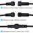 Perao Outdoor 15xE26 Sockets & 16-bulb Standard String Lights
