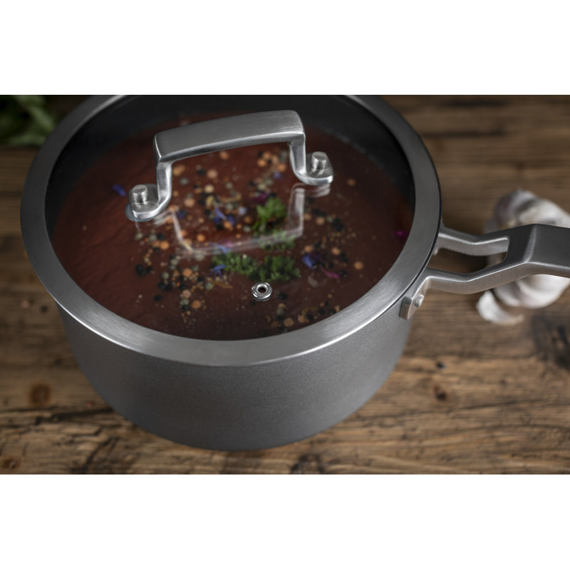 Kuhn Rikon New Life Pro Swiss Made Recycled Aluminium Induction Safe Saucepan, 20cm / 3L