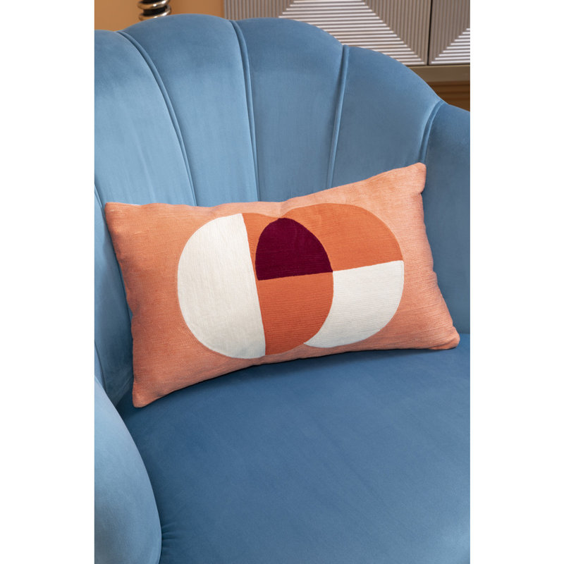 Bosie Ozella Abstract Rectangular Lumbar Cushion
