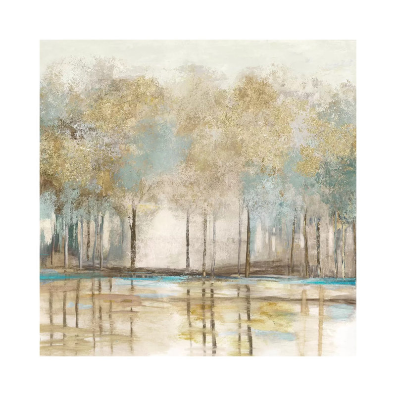 Woodlot I by Allison Pearce - Wrapped Canvas Painting, 45.72 cm H x 45.72 cm W x 1.91 cm D