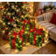 Plastic Freestanding Christmas Outdoor Lights