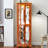 Pantry Display Cabinet With Vintage Handle And Adjustable Shelves Quiet Hinge Exquisite Aesthetic