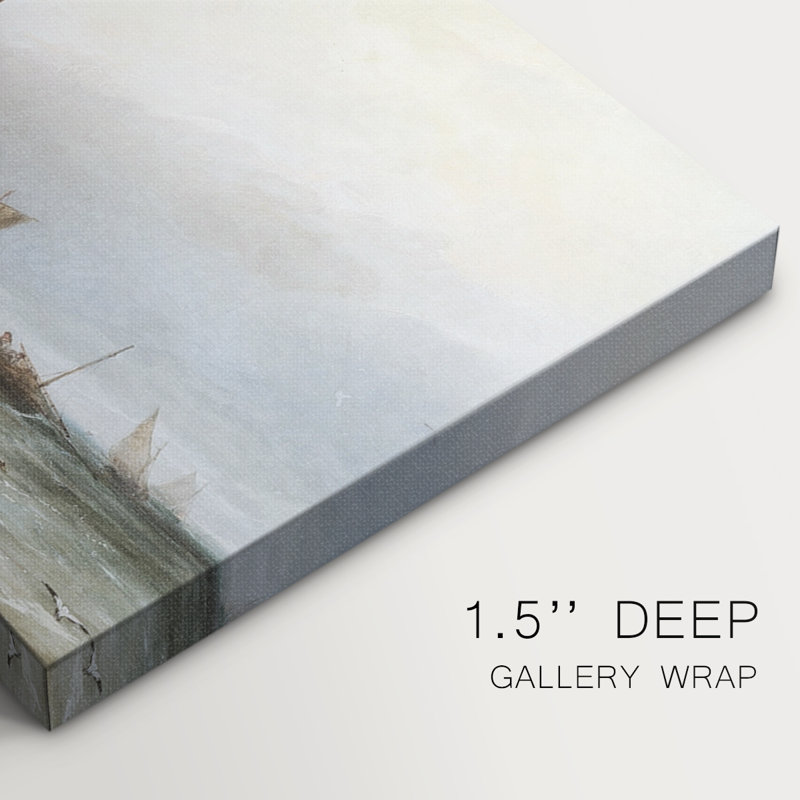 Nautical Series-CCCXV- Gallery Wrapped Canvas -Ready to Hang, 12" H x 30" W