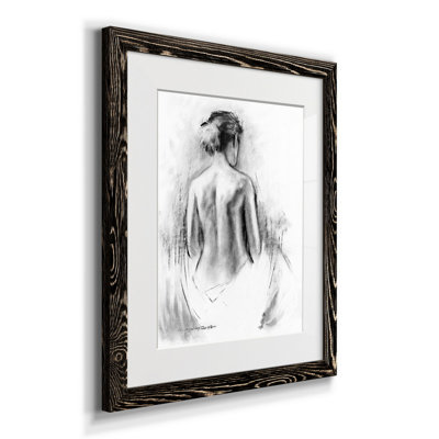 " Soft Silhouette III " Painting Print