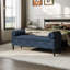 Chenille Upholstered Storage Bench-504808411