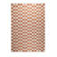 Rug Checkered Area Rug in Beige