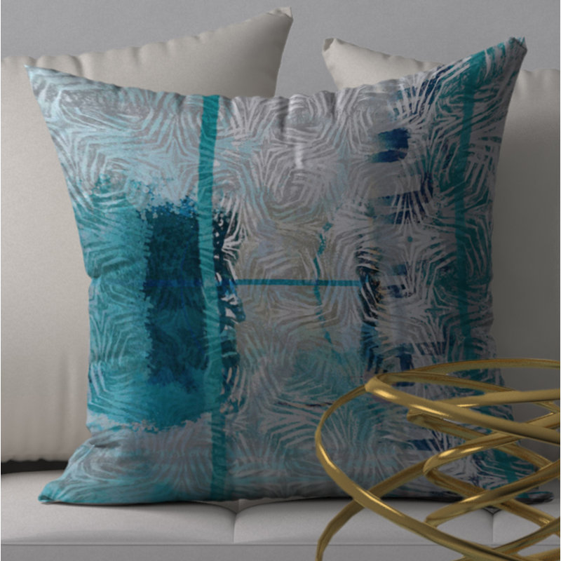 Housse de coussin carrée Energy Diamond, 24 po x 24 po