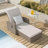 Alyeska Aluminum Outdoor Chaise Lounge with  Air Pump, Adjustable Reclining Back & Sunbrella/Olefin Cushions-1785666450-1776355093