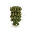 Grand vase vert moderne poires 12,4 pouces