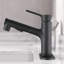 Robinet de lavabo de salle de bain extractible à un trou avec bonde escamotable en métal-107307753