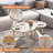 Upholstered U-Shaped Sectional Left Hand Facing