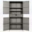 Armoire de rangement extérieure pour l'organisation de la piscine et du jardin-126596496