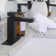 Single-handle Bathroom Faucet with Drain Assembly