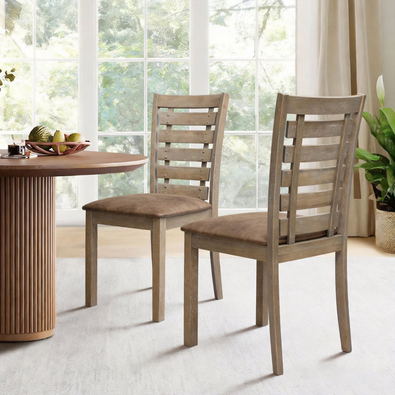 Ensemble de 2 chaises de salle à manger Modern Farmhouse